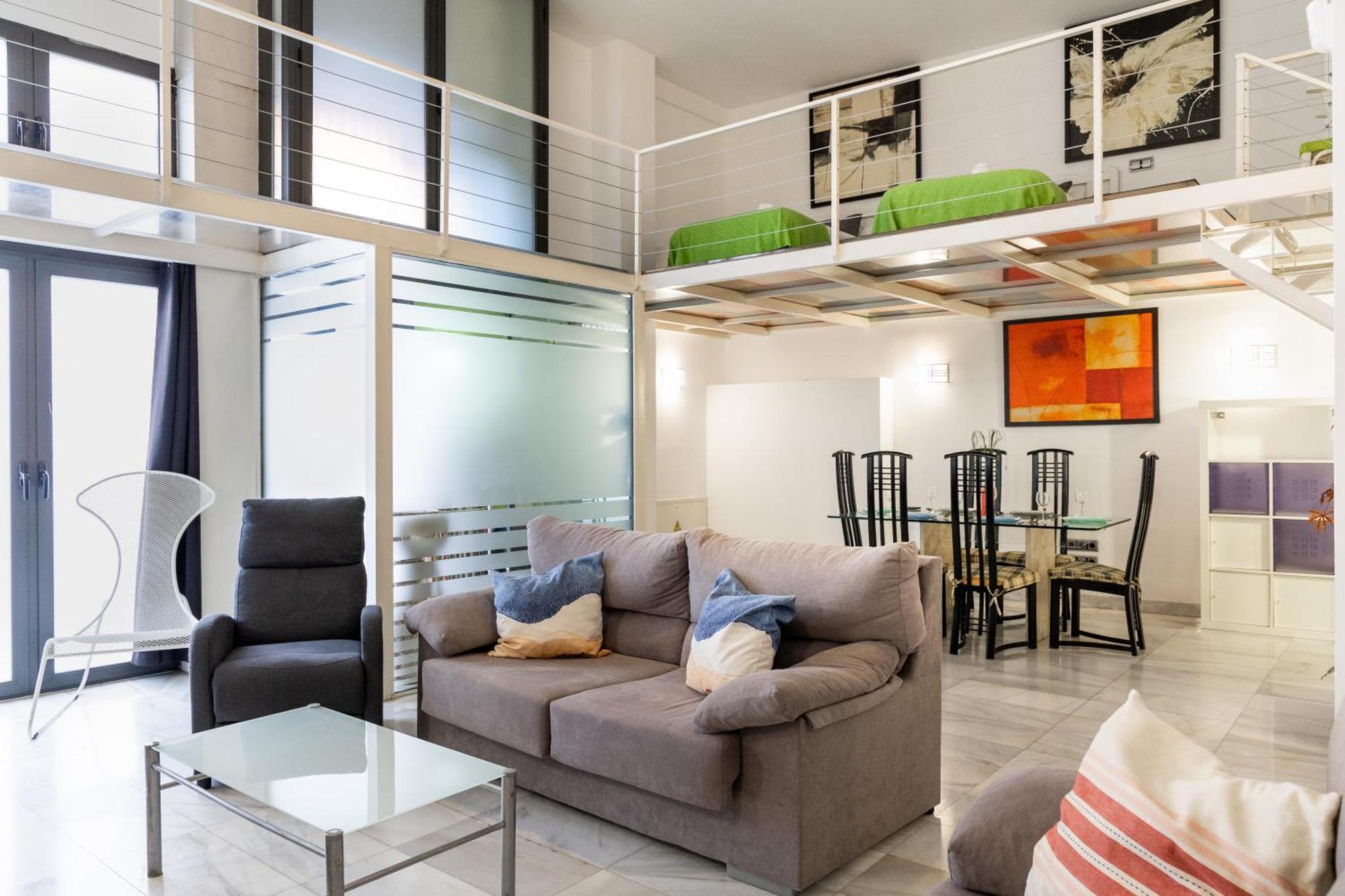 Rio Ii - Espacioso Duplex Renovado * Madrid
