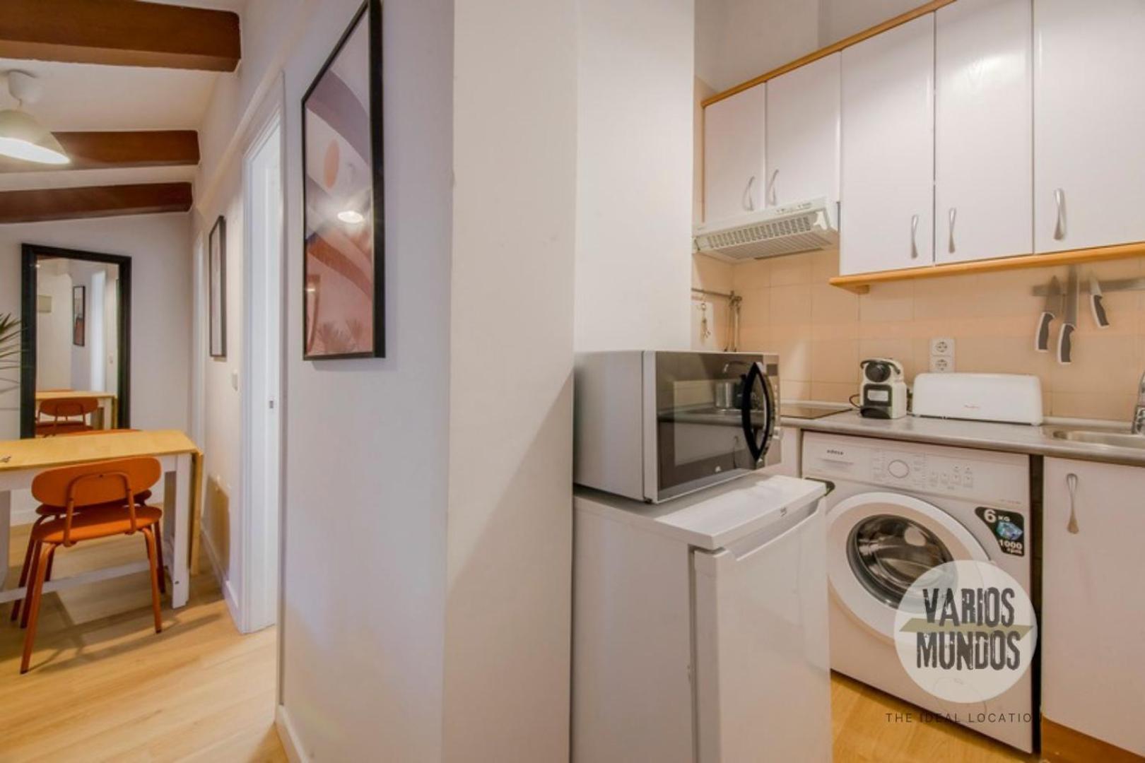 Apartamento Fashion Design Loft En Calle Carretas-sol 4pax Madri