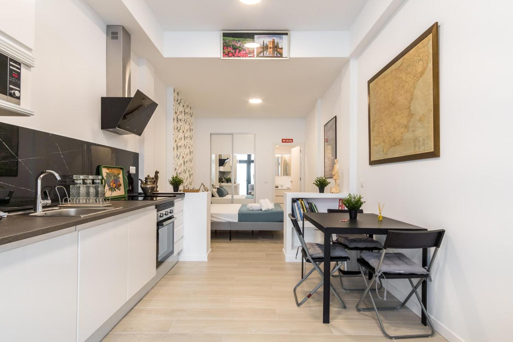 Modern Comfy-1bedroom 1bathroom-prosperidad Apartment Madrid