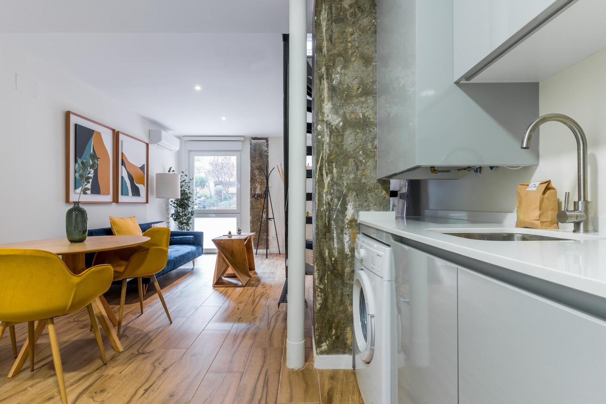 Apartment Bright And Cozy- 1d 1b- Plaza Castilla *