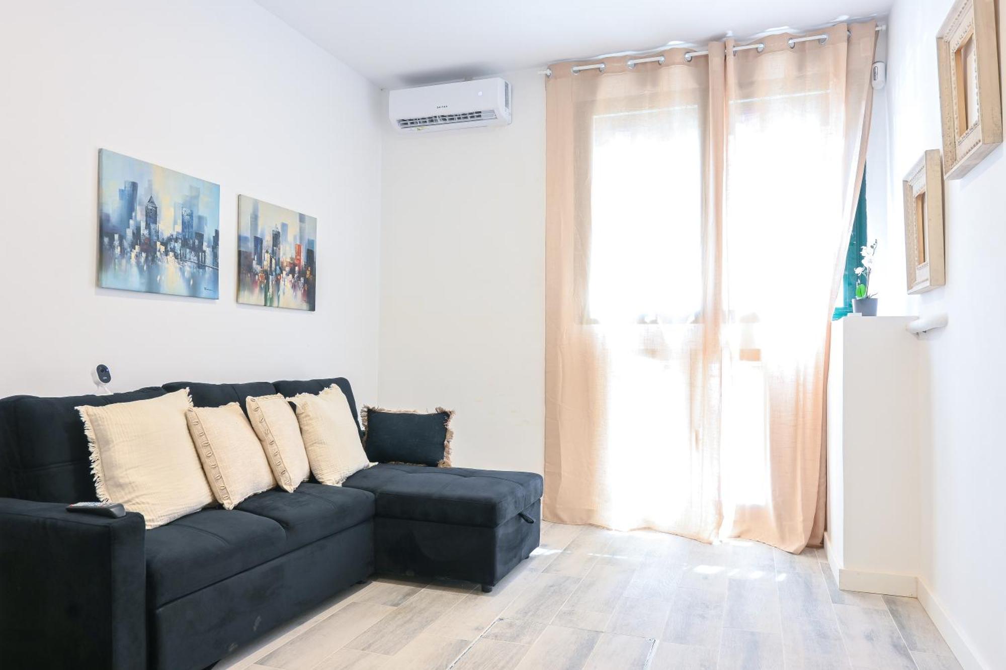 Apartamento For Agradable Temporal De Un En Carabanchel Pol49