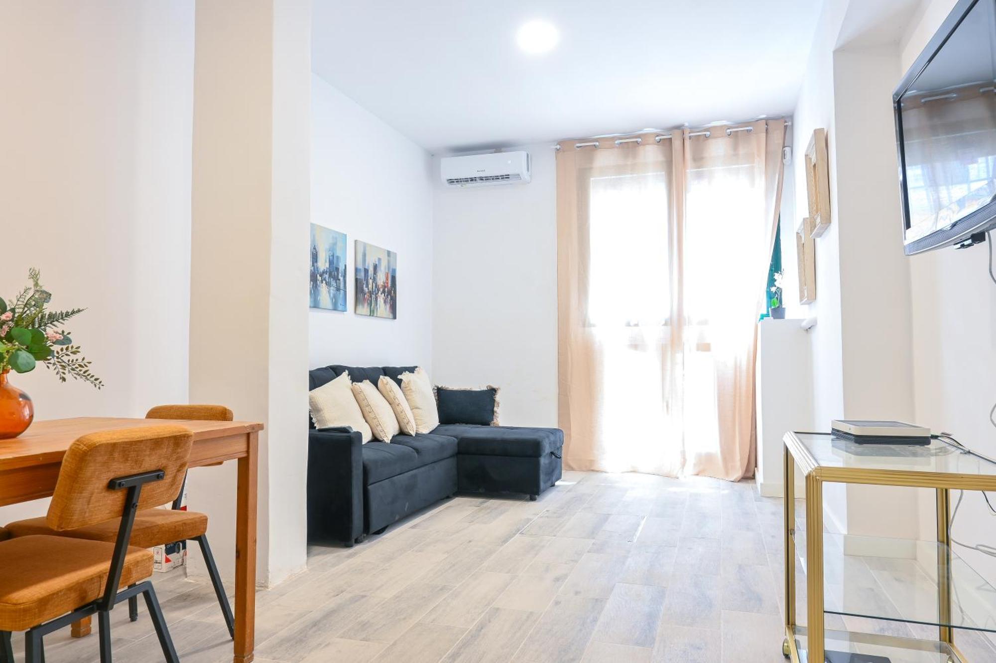 For Agradable Temporal De Un En Carabanchel Pol49 Apartamento Madrid