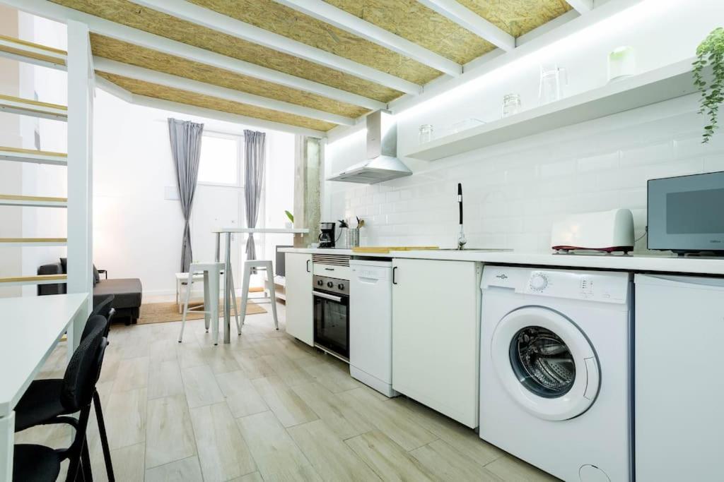 Loft Reformado En Marques De Vadillo Con Patio Privado Madrid