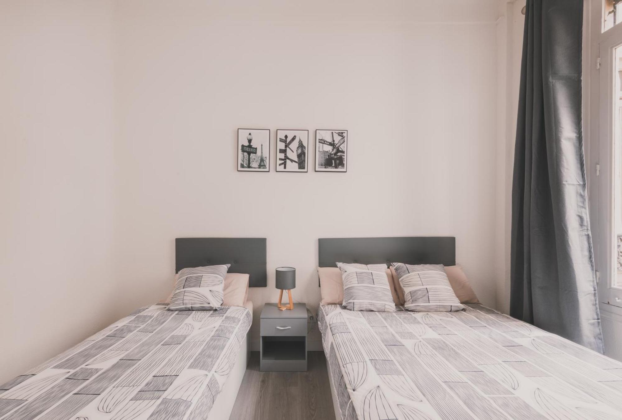 Amplio Piso De 7 Habs, 4 Banos Sobre Calle Gran Via Apartamento *