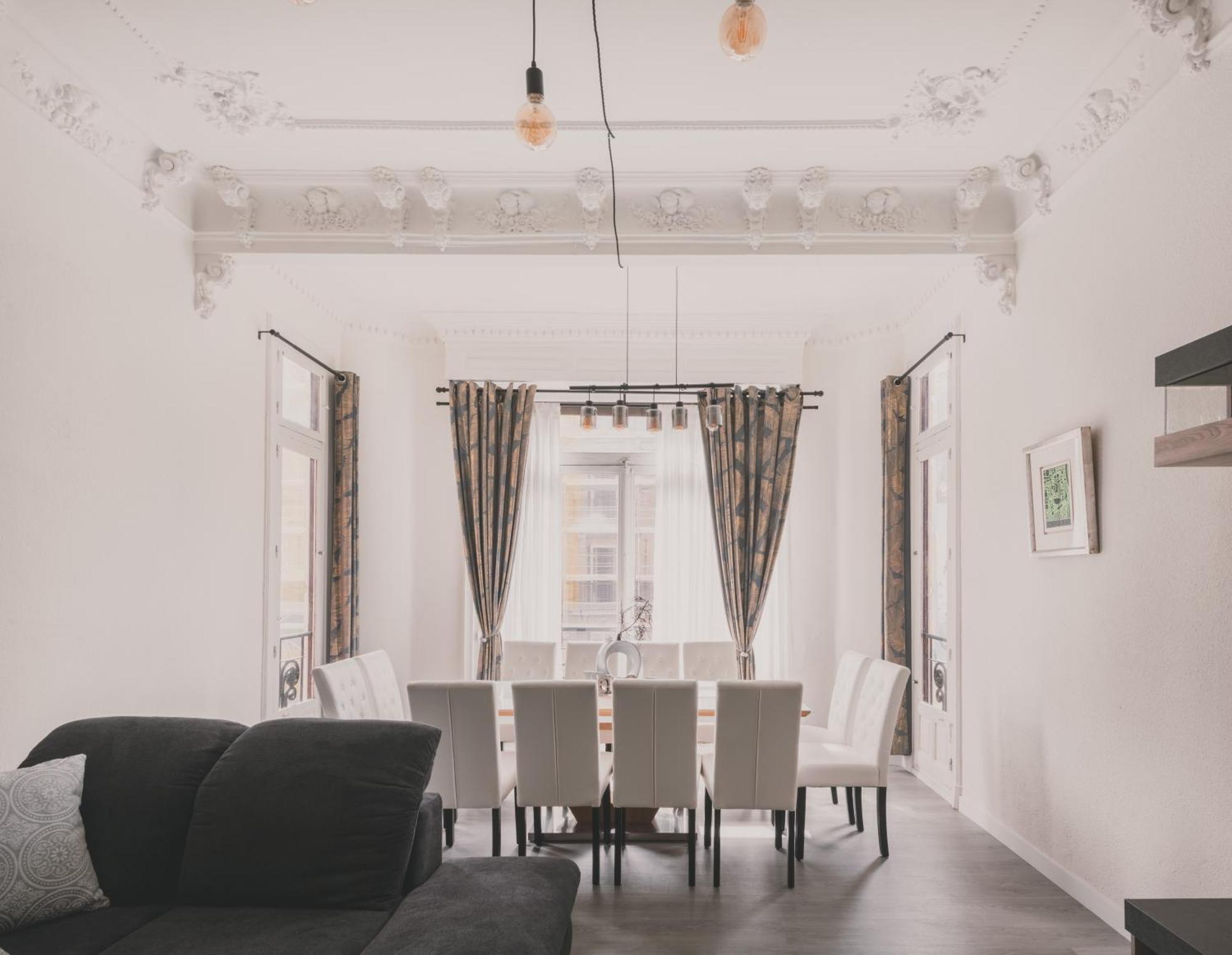Apartamento Amplio Piso De 7 Habs, 4 Banos Sobre Calle Gran Via Madrid