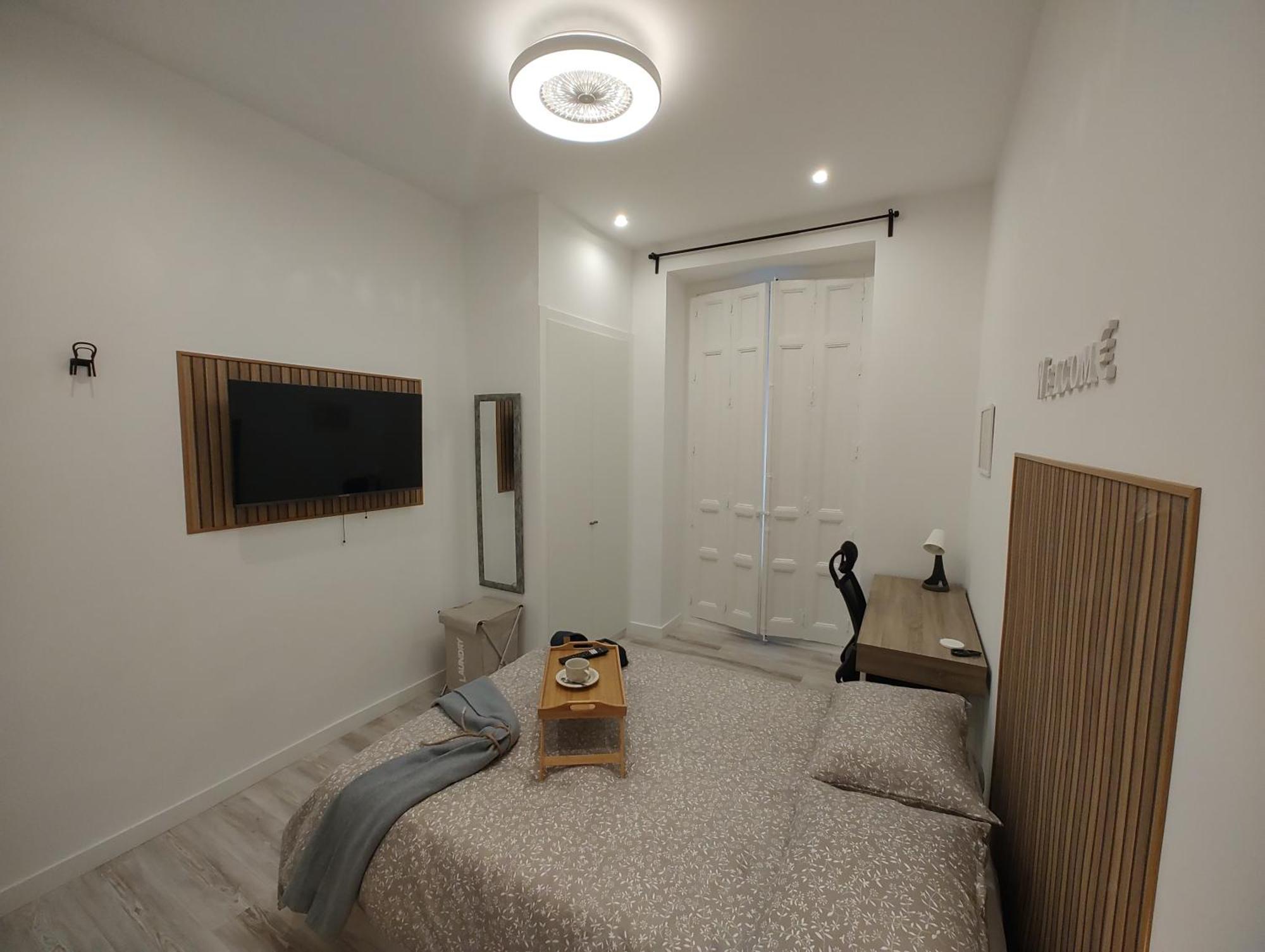 Apartment Washington Con Comodidad Y Zonas Compartidas Gran Via-madrid Temporal Sbe104 *