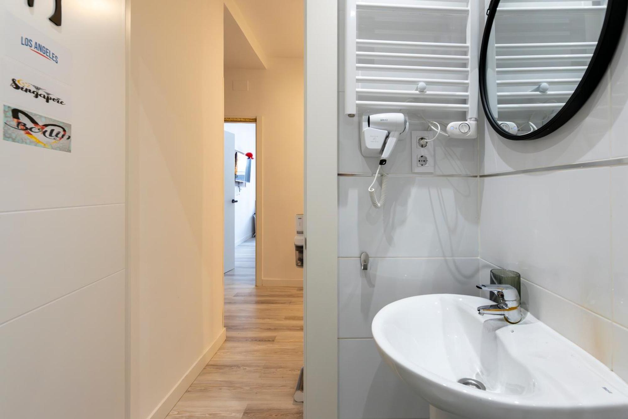 Apartment Washington Con Comodidad Y Zonas Compartidas Gran Via-madrid Temporal Sbe104