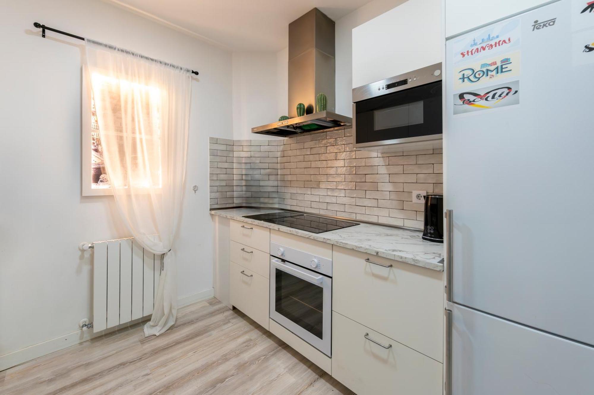 Washington Con Comodidad Y Zonas Compartidas Gran Via-madrid Temporal Sbe104 Apartment *